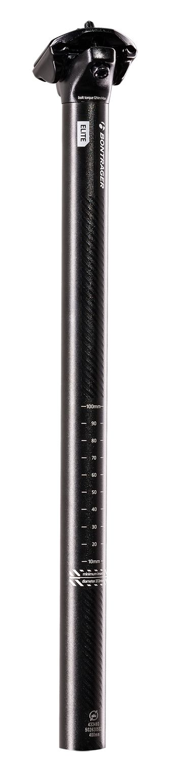 Seatpost Bontrager Elite 27.2 x 400mm 0mm Black