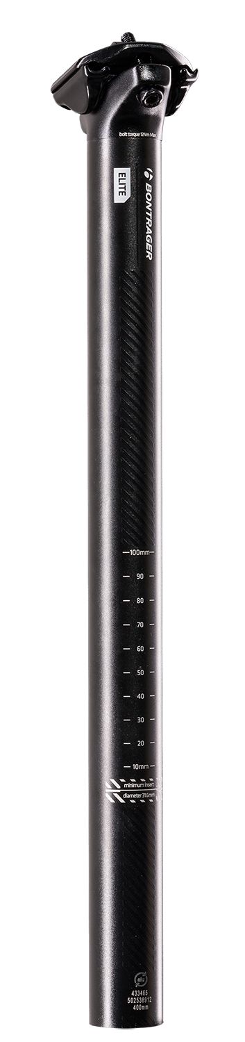 Seatpost Bontrager Elite 31.6 x 400mm 0mm Black