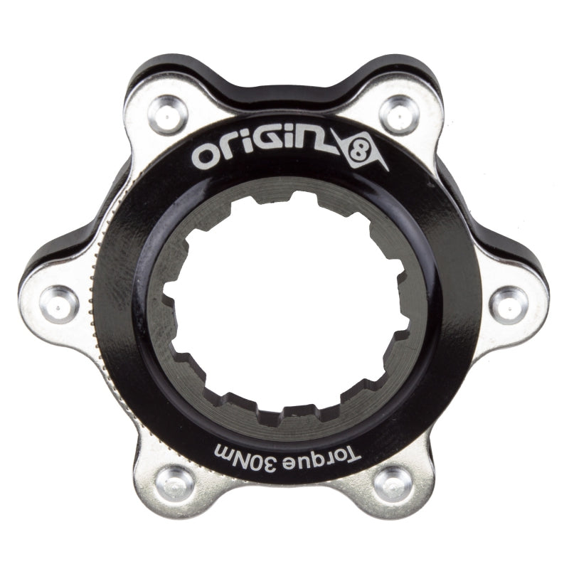Origin8 Quick Release CenterLock Disc Adapter Black