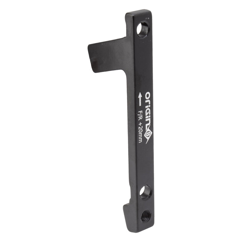 Origin8 Vise Post Mount Disc Adapter FT/RR Post Mount Post Mount Black +20mm
