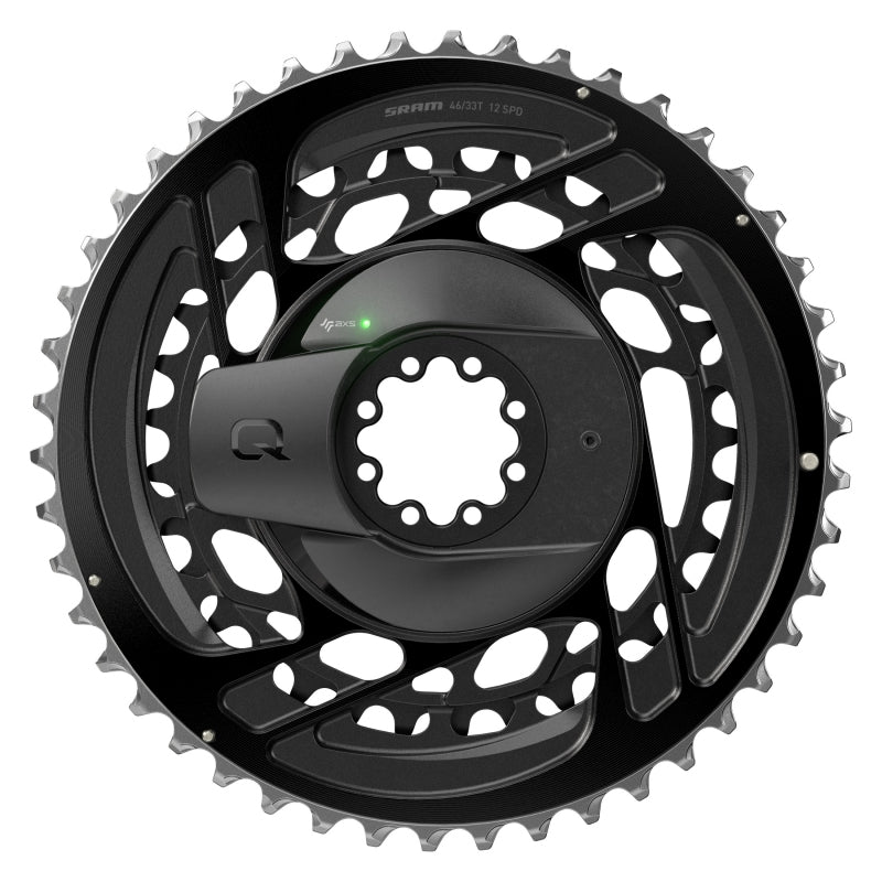 SRAM Force D2 2x Power Meter Kit Power Meter Crankset Speed: 12 Spindle: 28.99mm BCD: Direct Mount 46/33