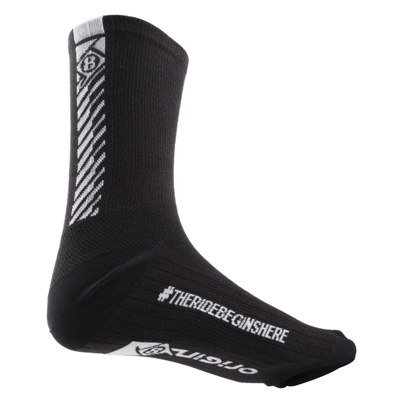 Origin8 Speed Cycling Socks SM/MD Unisex Black Speed