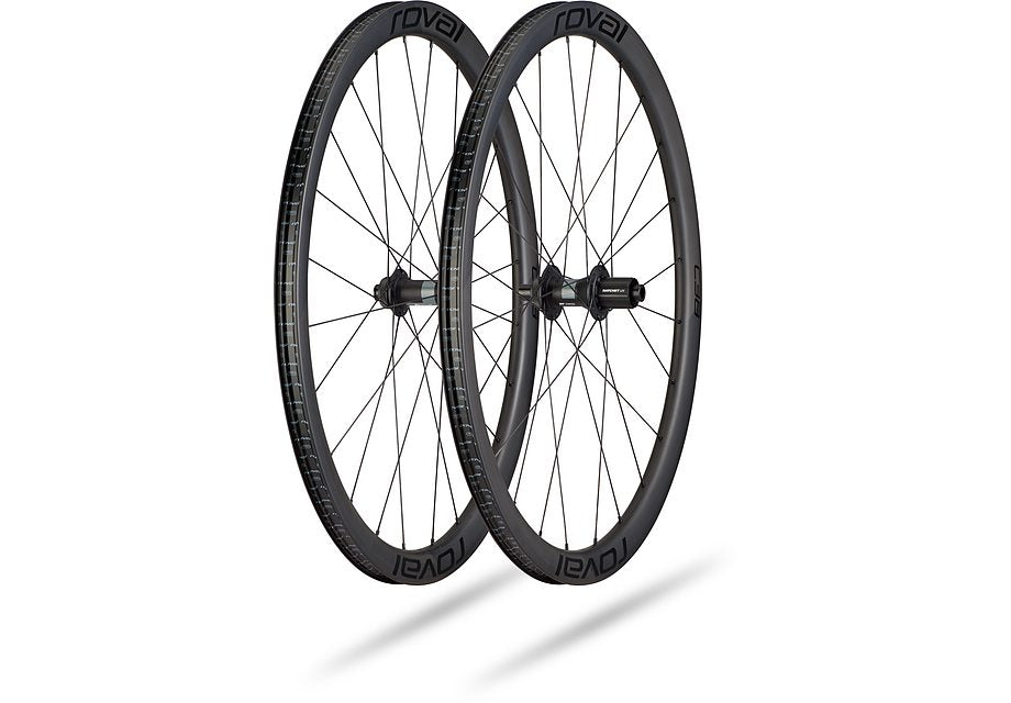 Roval Rapide C 38 Disc Wheelset Satin Carbon/Black 700C