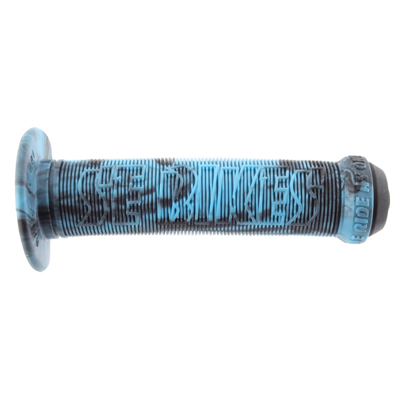 Se bikes Bike Life Grips Blue Swirl 138mm w/ Flange