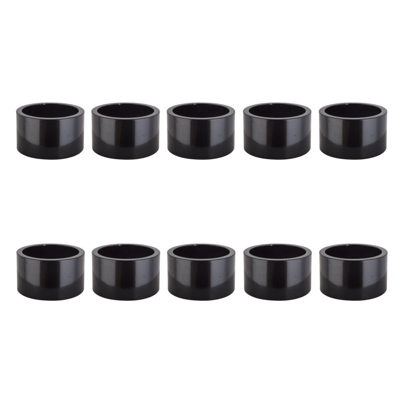 Origin8 Alloy Headset Spacers SHIS Spacer 1-1/8` x 20mm Black 10 to a bag Alloy
