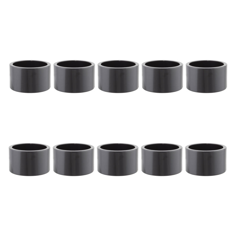 Origin8 Bulk Alloy Headset Spacers SHIS Spacer 1-1/8` x 20mm Black Jar of 10