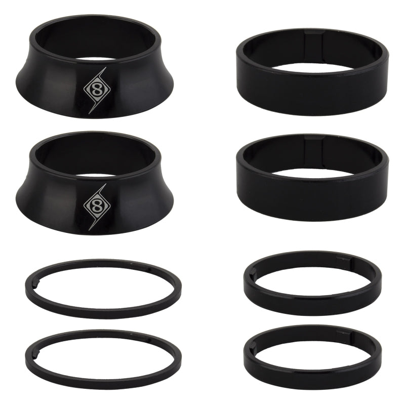 Origin8 Single Speed Freehub Kit Spacer Kit Black AL6061