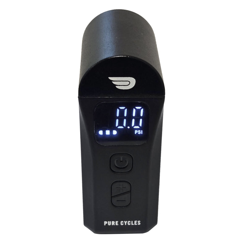Pure cycles Kwick Fill Air Compressor Digital PV/SV 120 Black