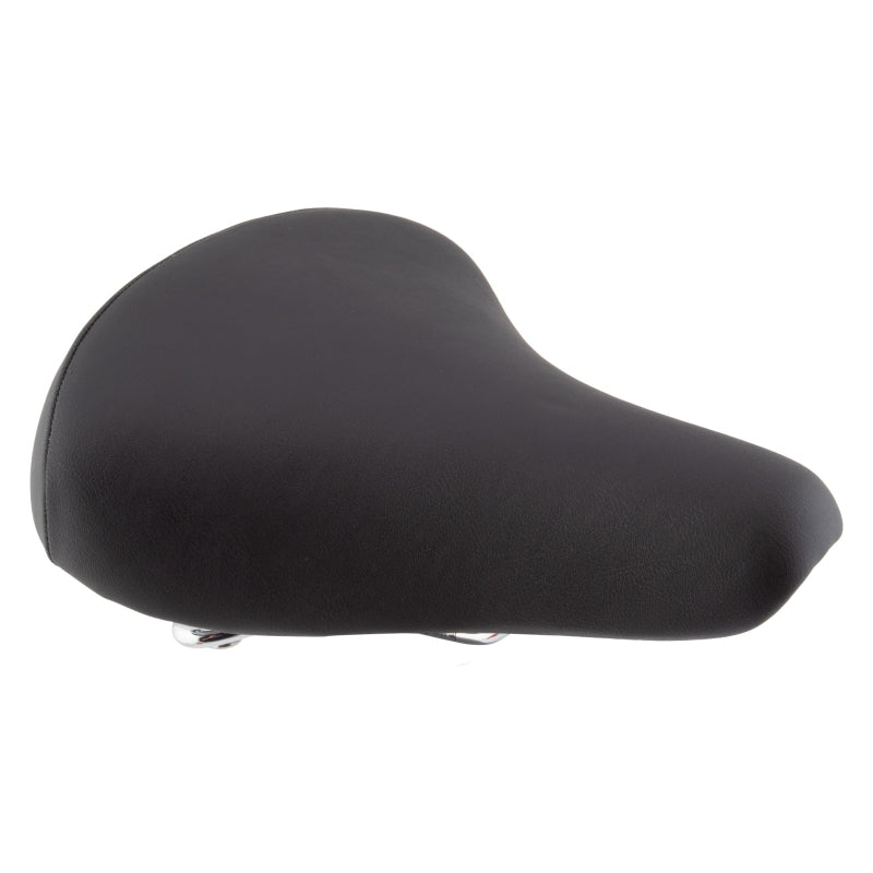 Pure cycles City Comfy Saddle Steel PVC Coil Spring Black