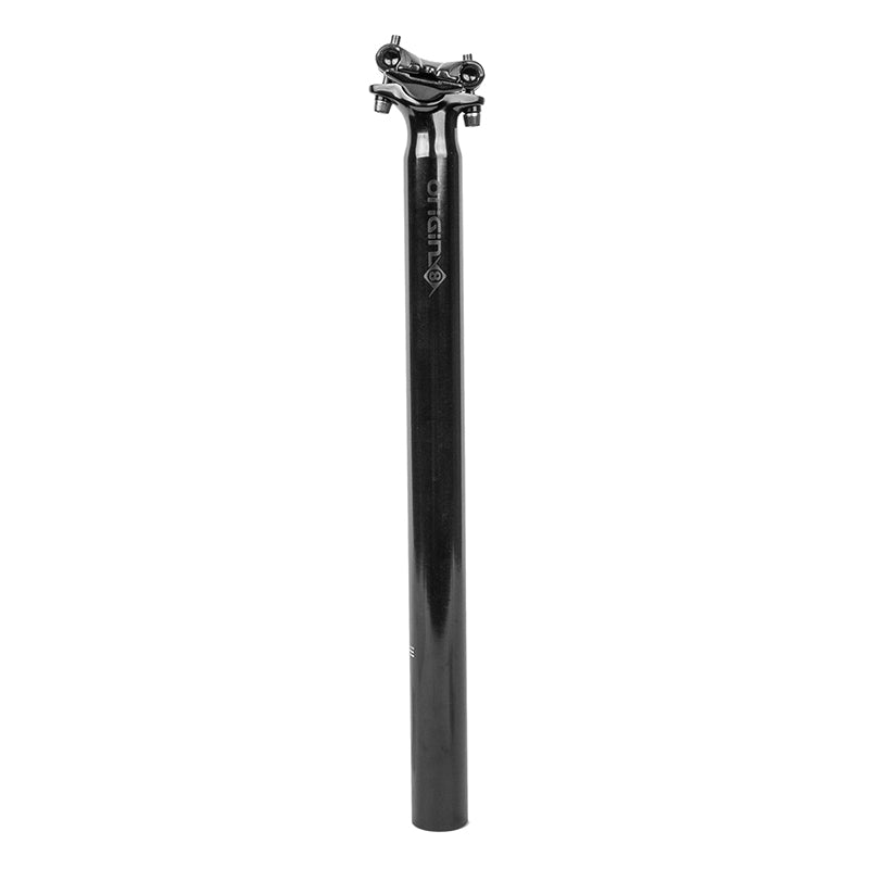 Origin8 Pro Fit II Blk Series Seatpost 31.6mm 400mm Black AL6061-T6 0mm