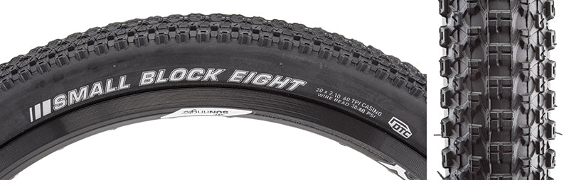 Kenda Small Block 8 Tire 20''x2.10 Wire Clincher DTC 60TPI Black