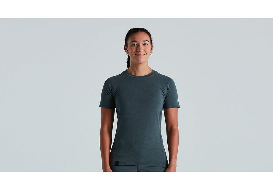 Specialized Trail Jersey Ss Wmn Cast Battleship Xs