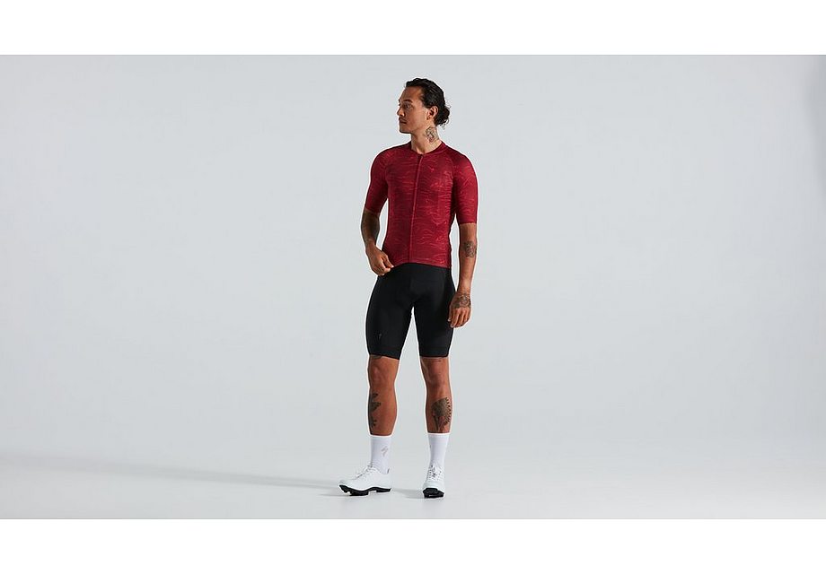 Specialized Sl Air+ Wisps Jersey Ss Men Maroon Xs