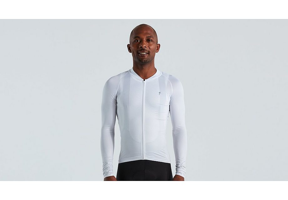 Specialized Sl Air Fade Jersey Ls Men Dove Grey Xs