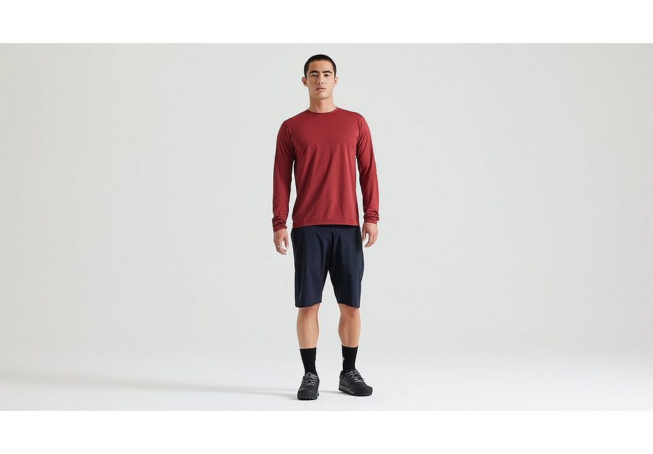 Specialized Gravity Training Jersey Ls Men Garnet Red Xs