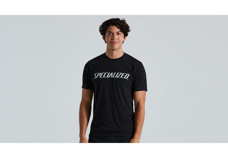 Specialized Wordmark Tee Ss Men Black Xxl