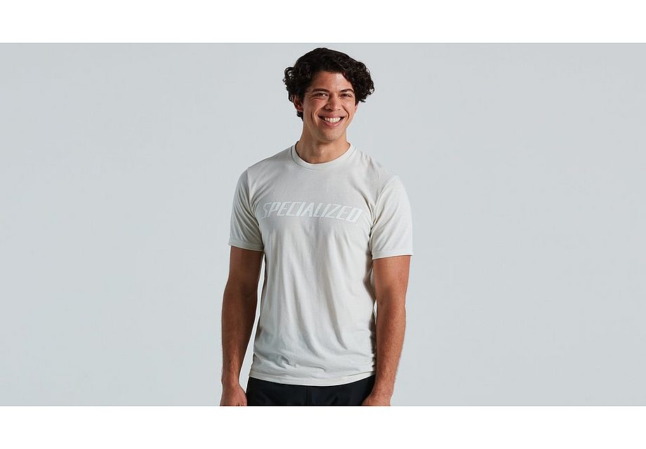 Specialized Wordmark Tee Ss Men Dove Grey Xs