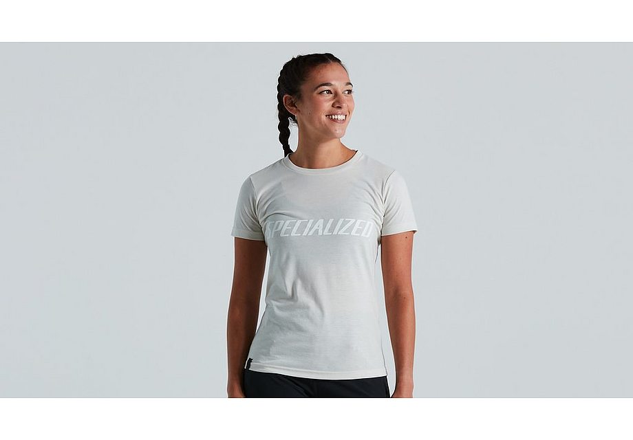 Specialized Wordmark Tee Ss Wmn Dove Grey Xs