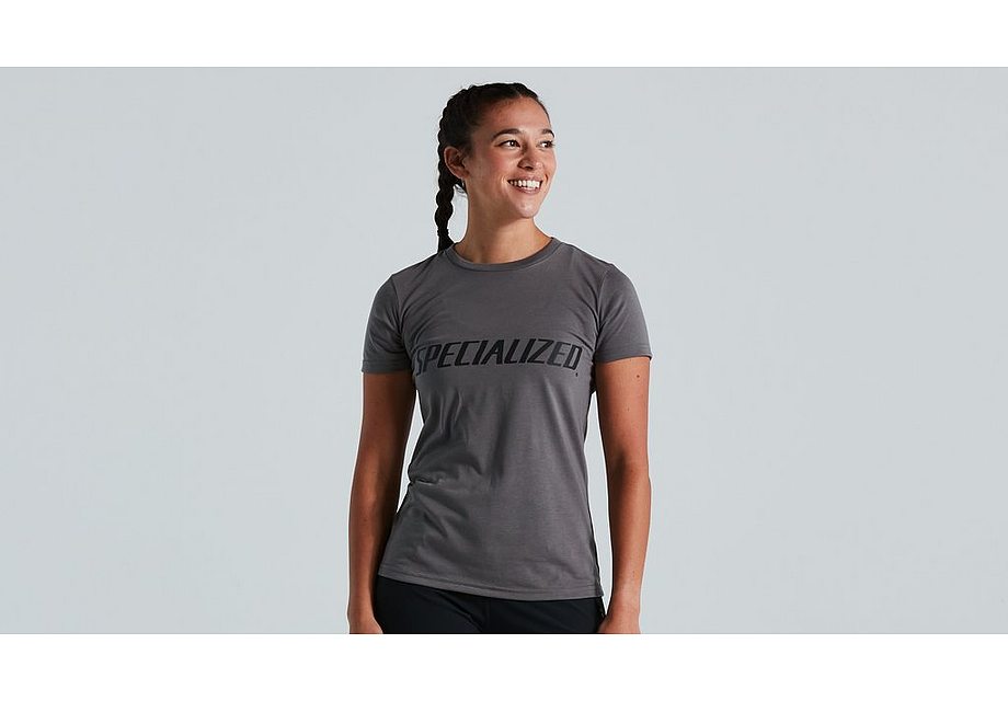 Specialized Wordmark Tee Ss Wmn Smoke Xs