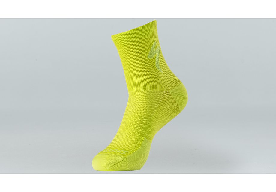 Specialized Soft Air Mid Logo Sock Hyper Green S