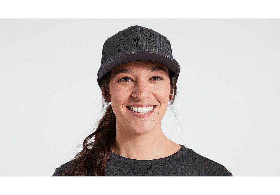 Specialized New Era Stoke Trucker Hat Charcoal Osfa