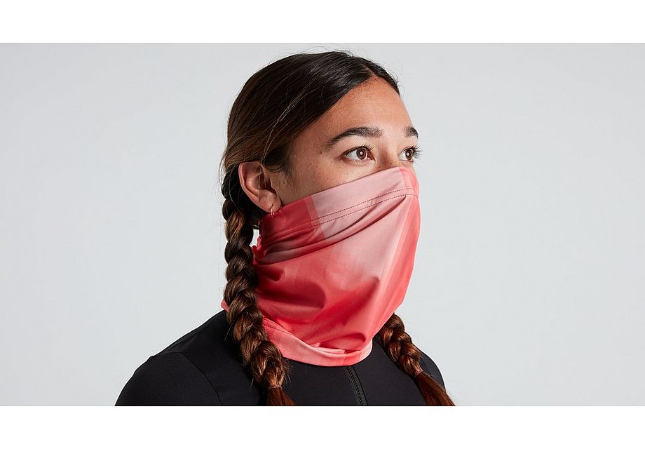 Specialized Distortion Neck Gaiter Vivid Coral Osfa