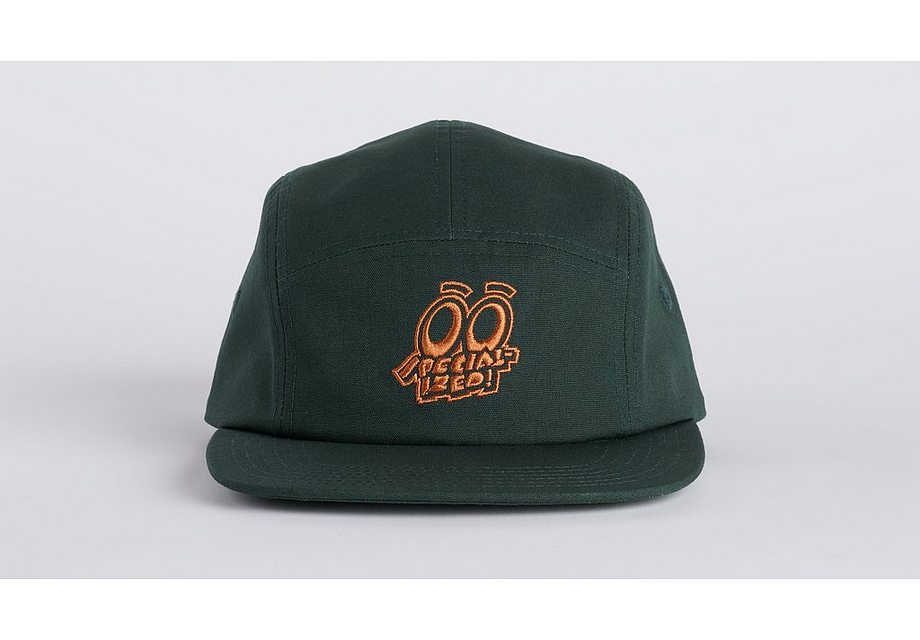 Specialized Eyes Graphic 5 Panel Camper Hat Yth Forest Green Osfa