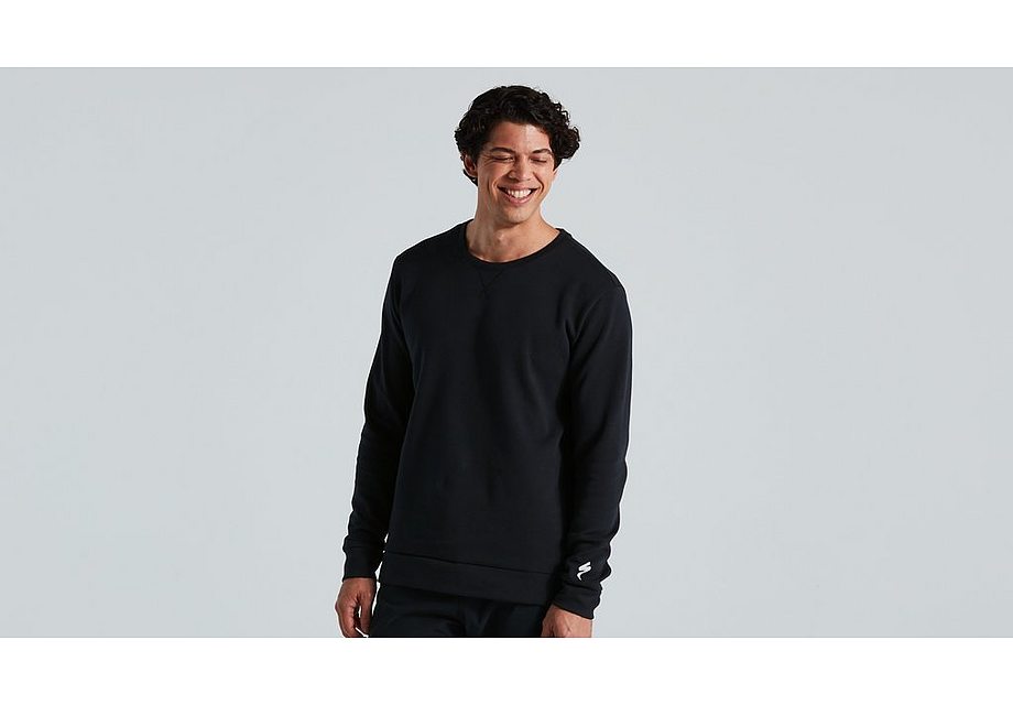 Specialized Legacy Crewneck Ls Men Black Xxl