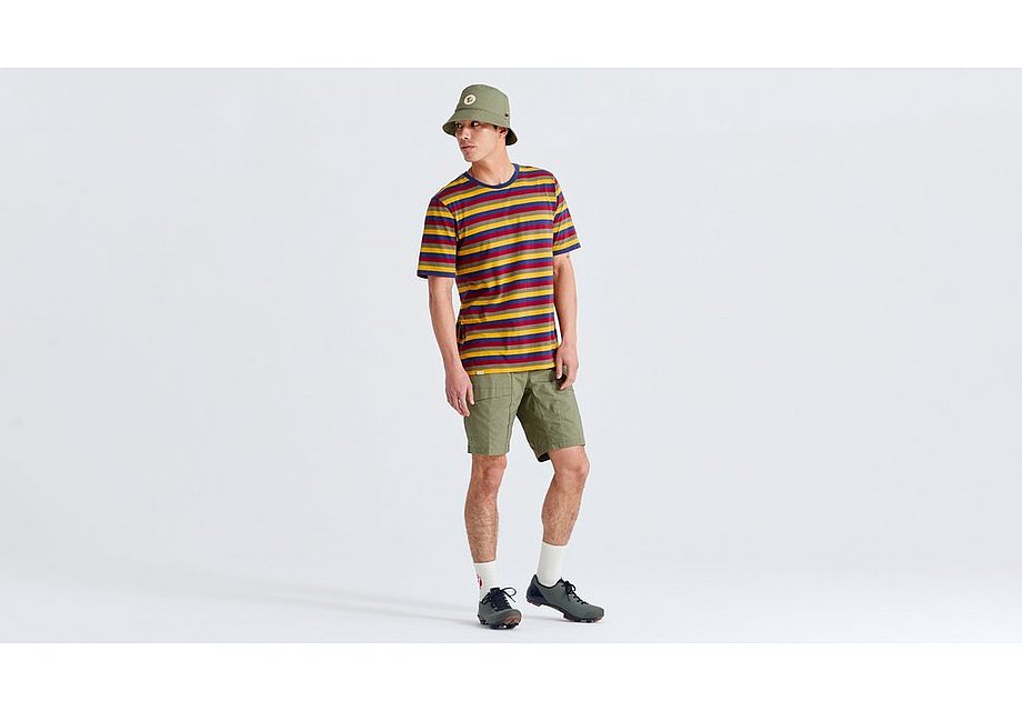 Specialized S/F Cotton Striped Tee Ss Men Multi Xl