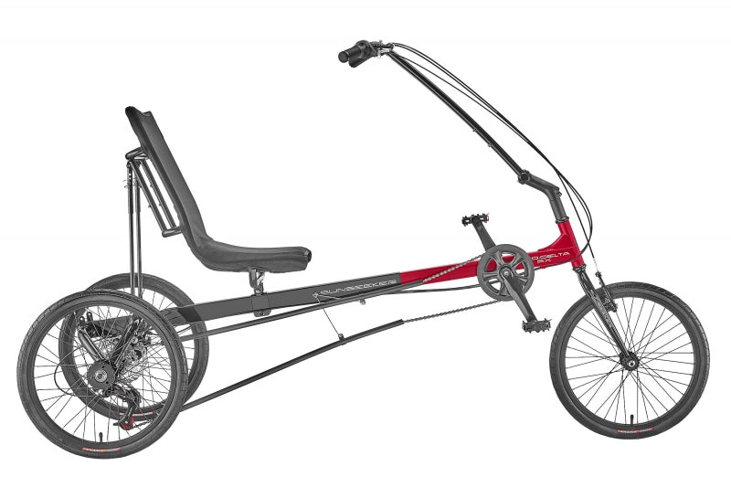 Sun seeker Eco-Delta SX Unisex 31-50` X-Seam Gloss Black/Bright Red 20` Black 7 Speed Disc/Rim Brake