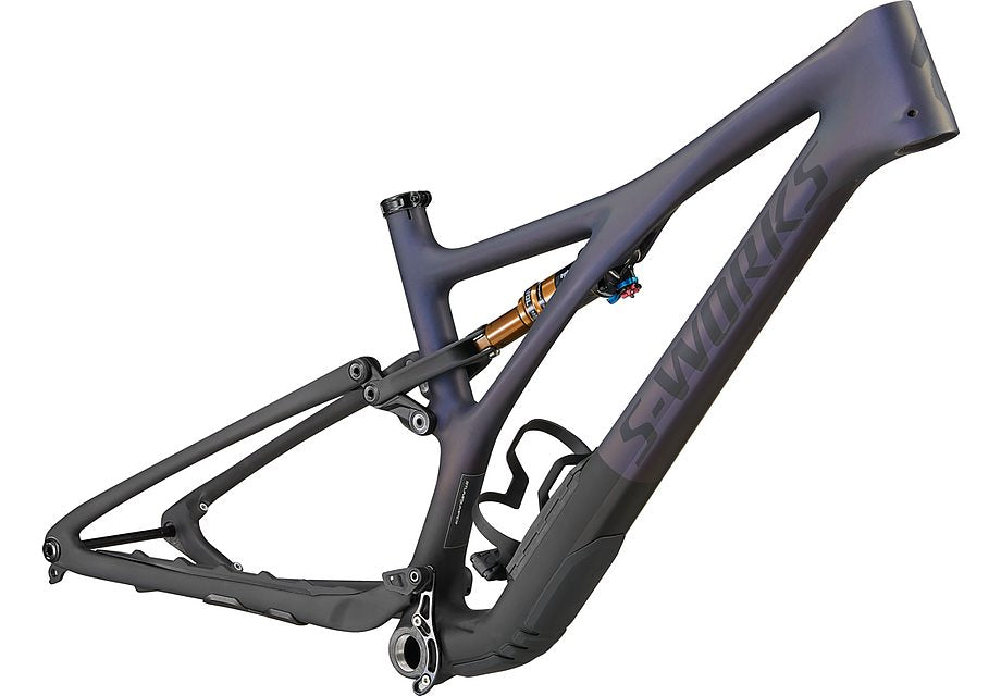 Specialized Stumpjumper S-Works Frm Satin Dusty Blue Pearl / Black / Carbon S2