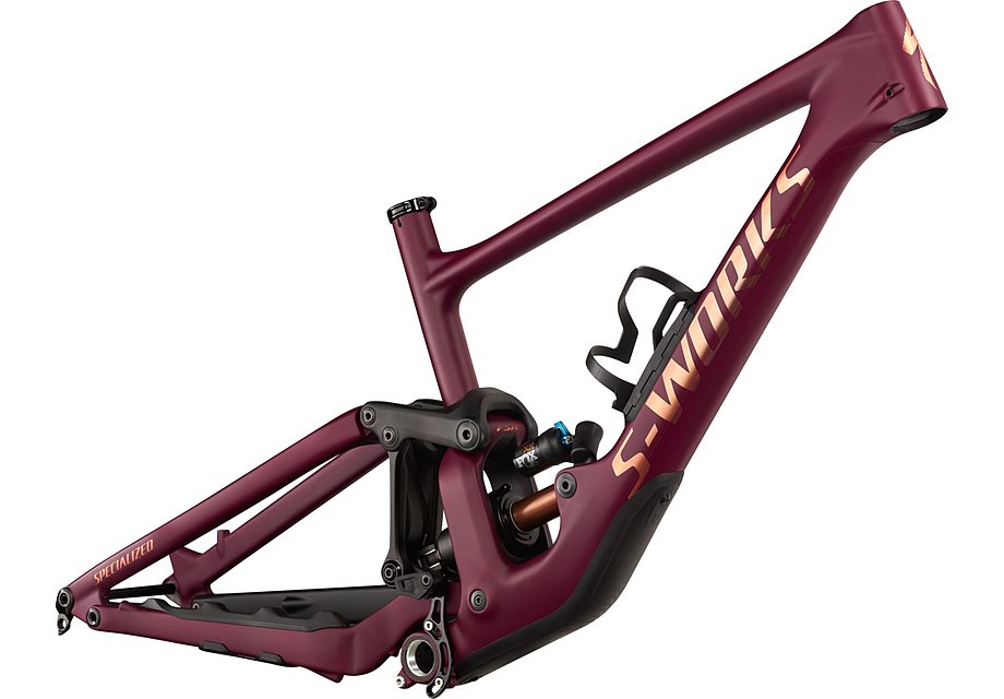 Specialized Enduro S-Works Frm Satin Raspberry / Bronze Foil S2