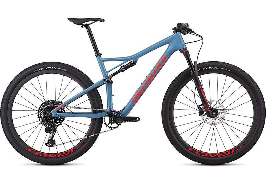 Specialized Epic Men Expert Carbon 29 Gloss Storm Grey/Rocket Red S