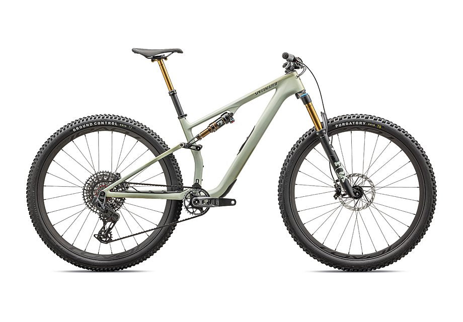2025 Specialized Epic 8 Pro Evo Bike Satin Forest Green/Spruce/Metallic Spruce S