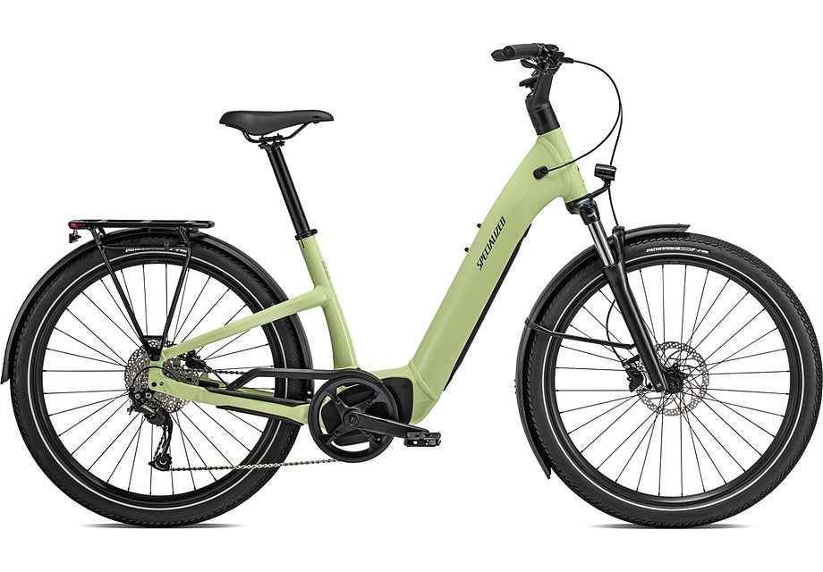 2024 Specialized Como 3.0 Bike Limestone / Black Reflective M