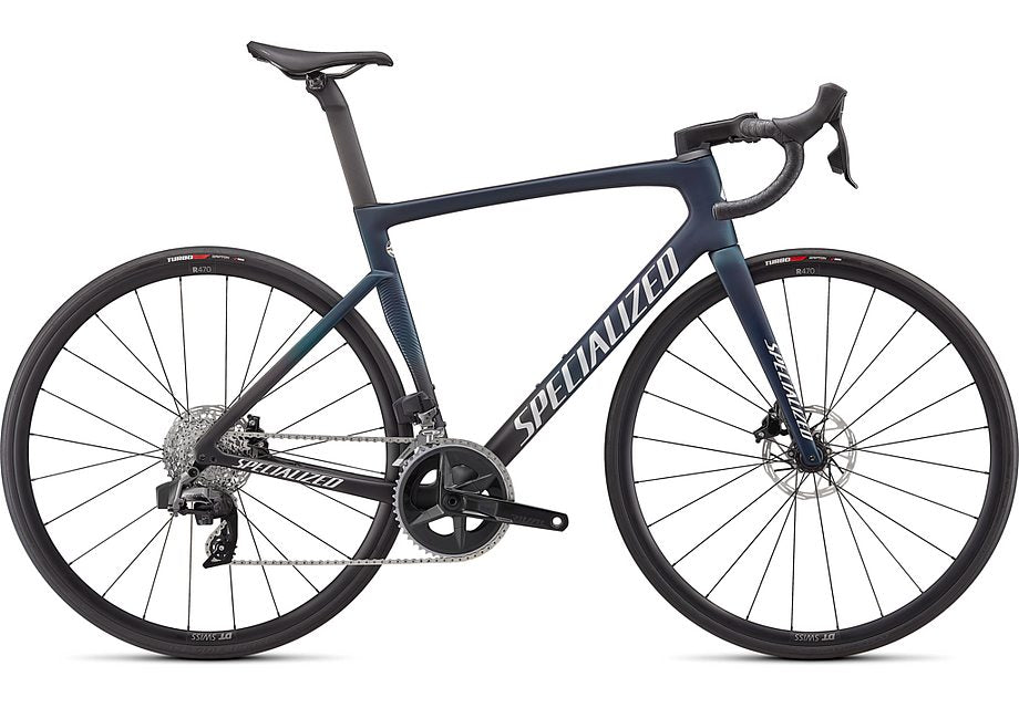 Specialized Tarmac Sl7 Comp Satin Teal Tint/Black/Light Silver 44