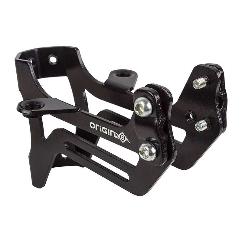 Origin8 Rail Tail Saddle Storage Mount AL6061 Black Saddle Rail
