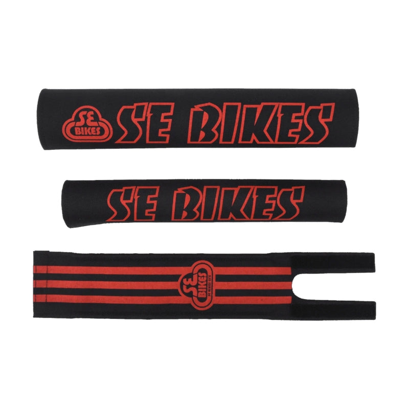Se bikes Pad Set Black/Red SE Bikes