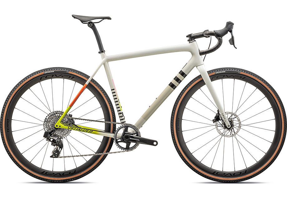 2024 Specialized Crux Pro Bike Gloss Dune White Birch Cactus Bloom Speckle 61