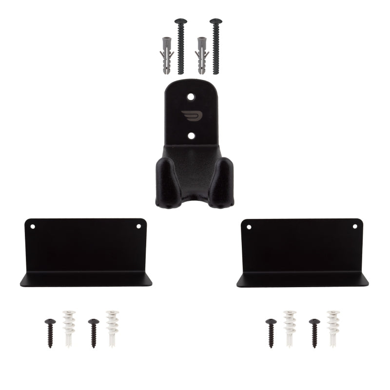 Pure cycles Pitched Single Bike Wall Rack Black