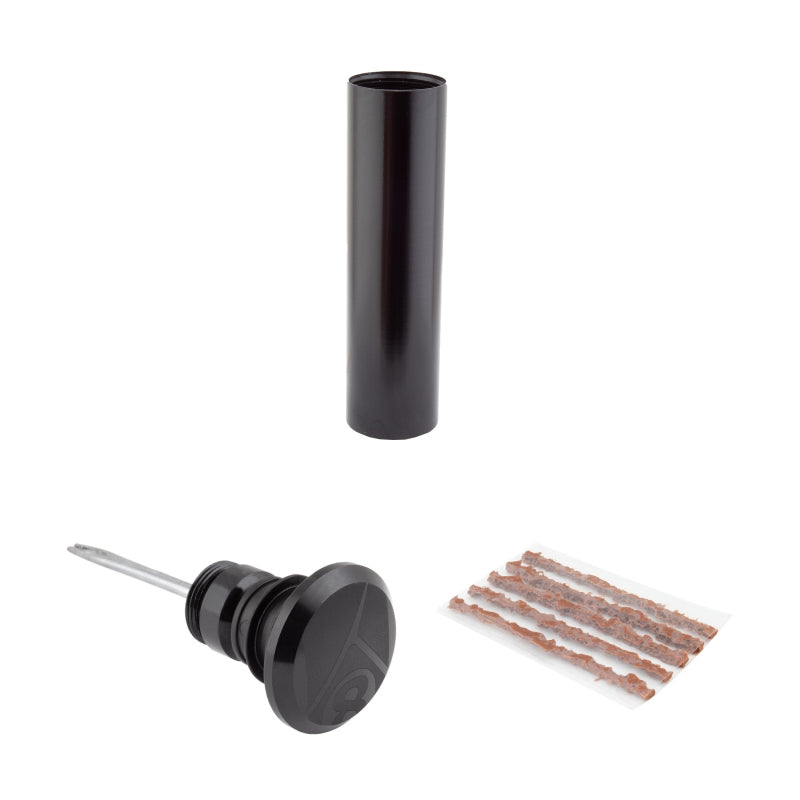 Origin8 MTB Bar End Tubeless Tire Repair Kit MTB Black