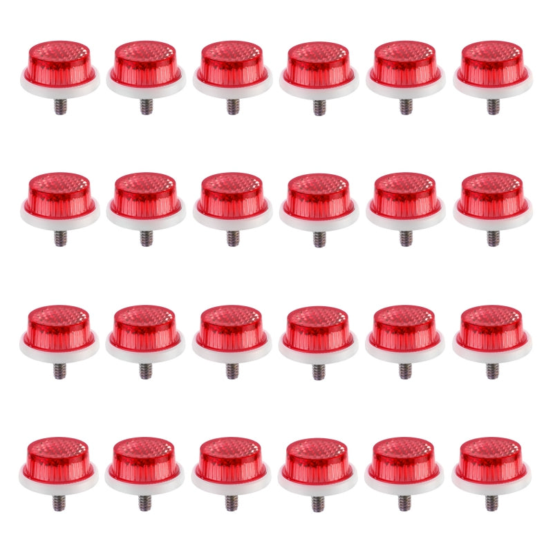 Sunlite Carded 1` Reflectors Red