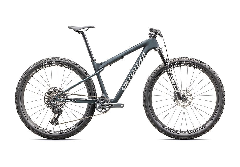 2026 Specialized Epic Wc Expert Bike Satin Metallic Deep Lake / White / Pearl Xs