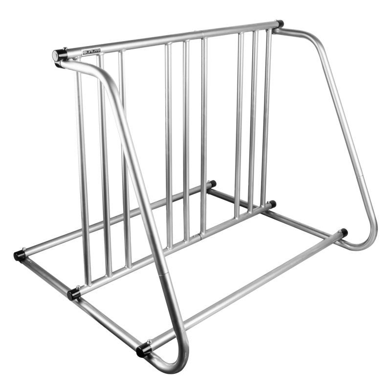 Sunlite 6-Bike Parking Rack 36` Silver 6 Bike
