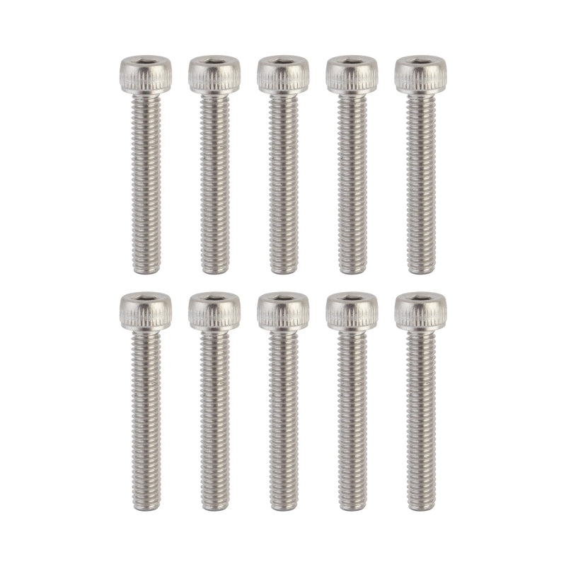 Sunlite Stainless Steel Socket Cap Bolts M4 x 25 M4x.75mm TP Bag of 10