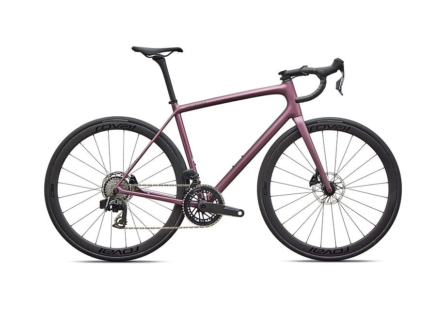 2026 Specialized Aethos Expert Axs Bike Satin Quartz Metallic / Nebula Metallic 56