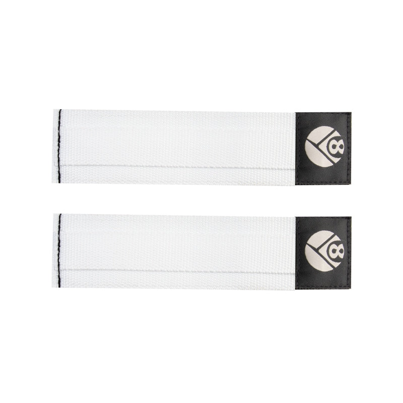Origin8 Pro Grip II Foot Straps White