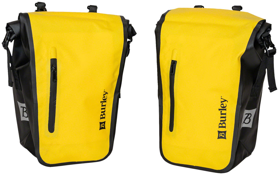 Burley Coho Pannier Set - 22L/Pair Yellow
