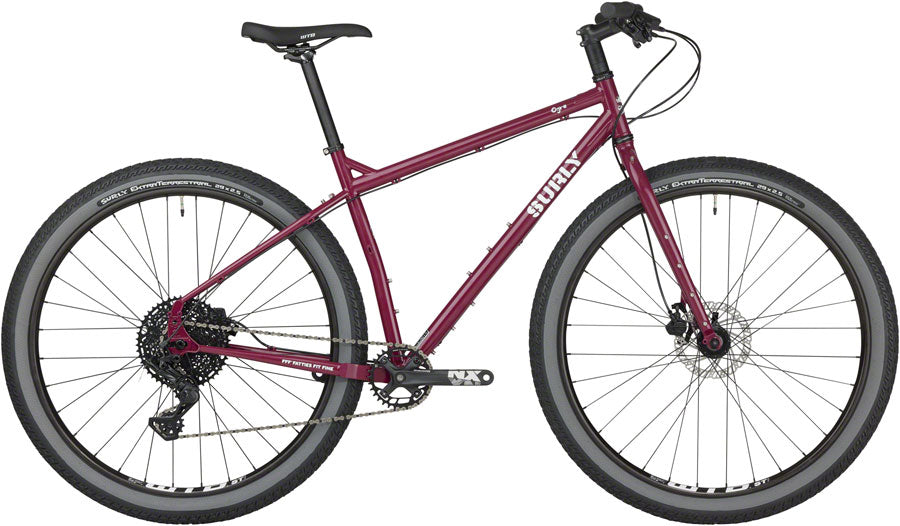 Surly Ogre Bike - 29" Steel Fermented Plum Small