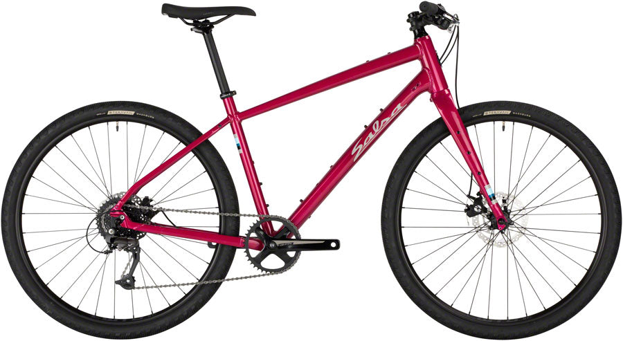 Salsa Journeyer Flat Bar Acolyte 650 Bike - 650b Aluminum Red X-Small
